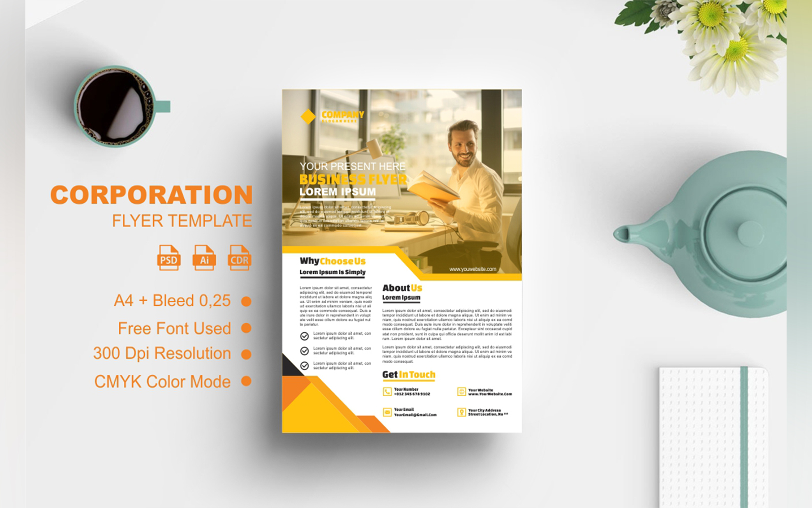 Corporation Flyer Template