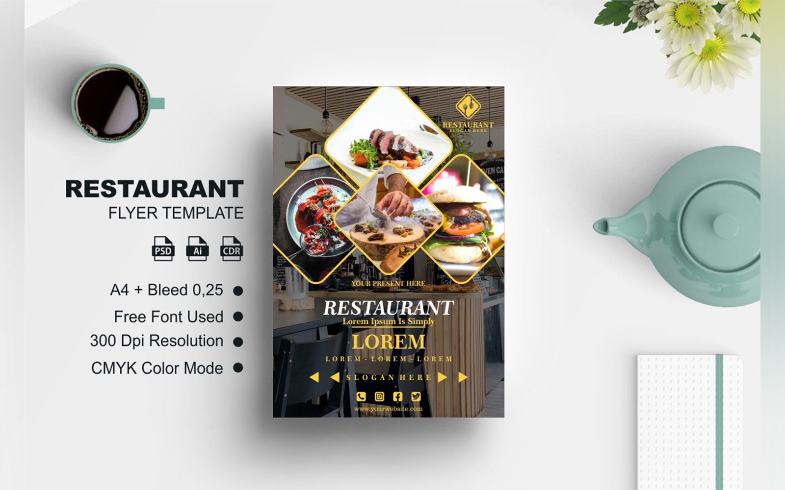 Restaurant Flyer Template