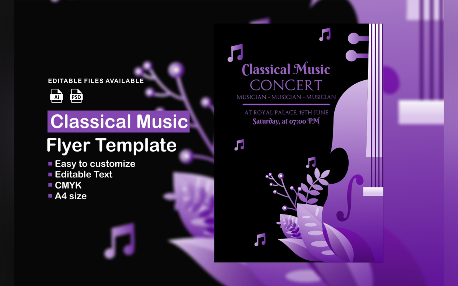 Classical Music Flyer Template