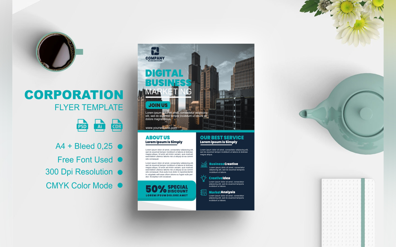 Digital Business Flyer Design