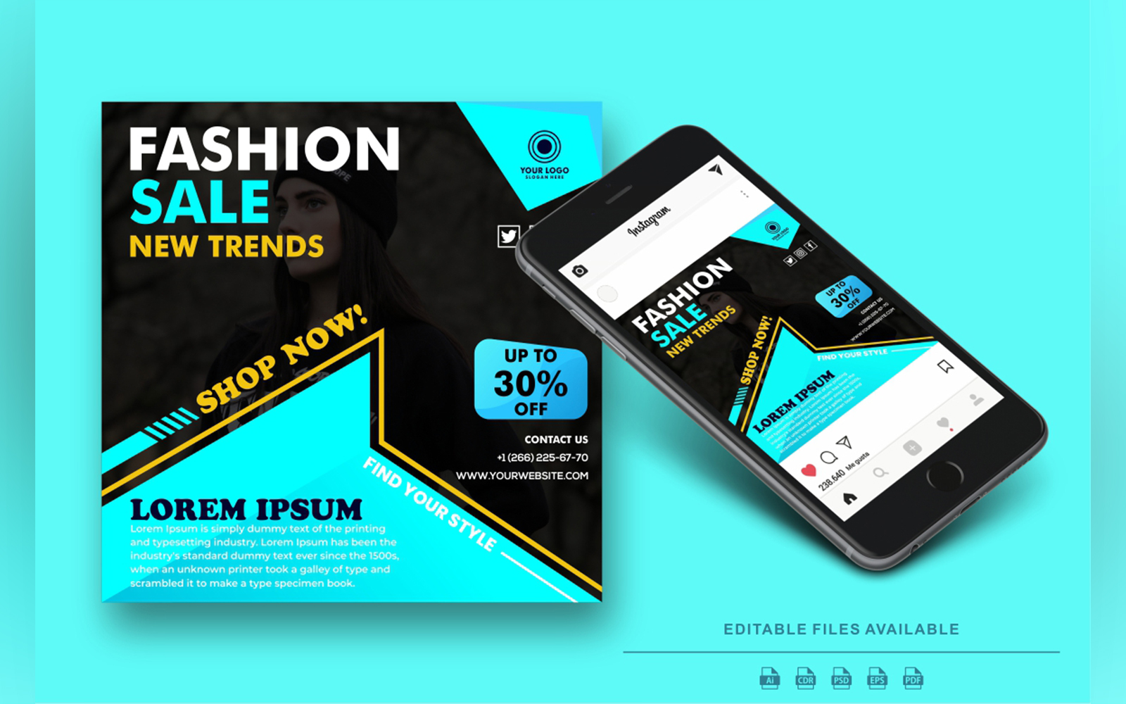 Fashion Sale Flyer | Social Media