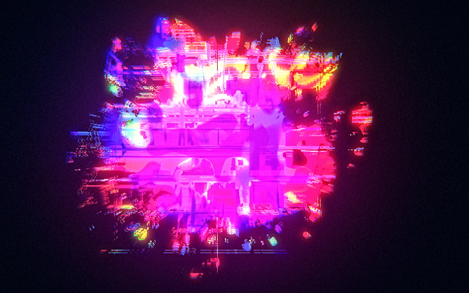 Glitch Distort Title Intro - MOGRT