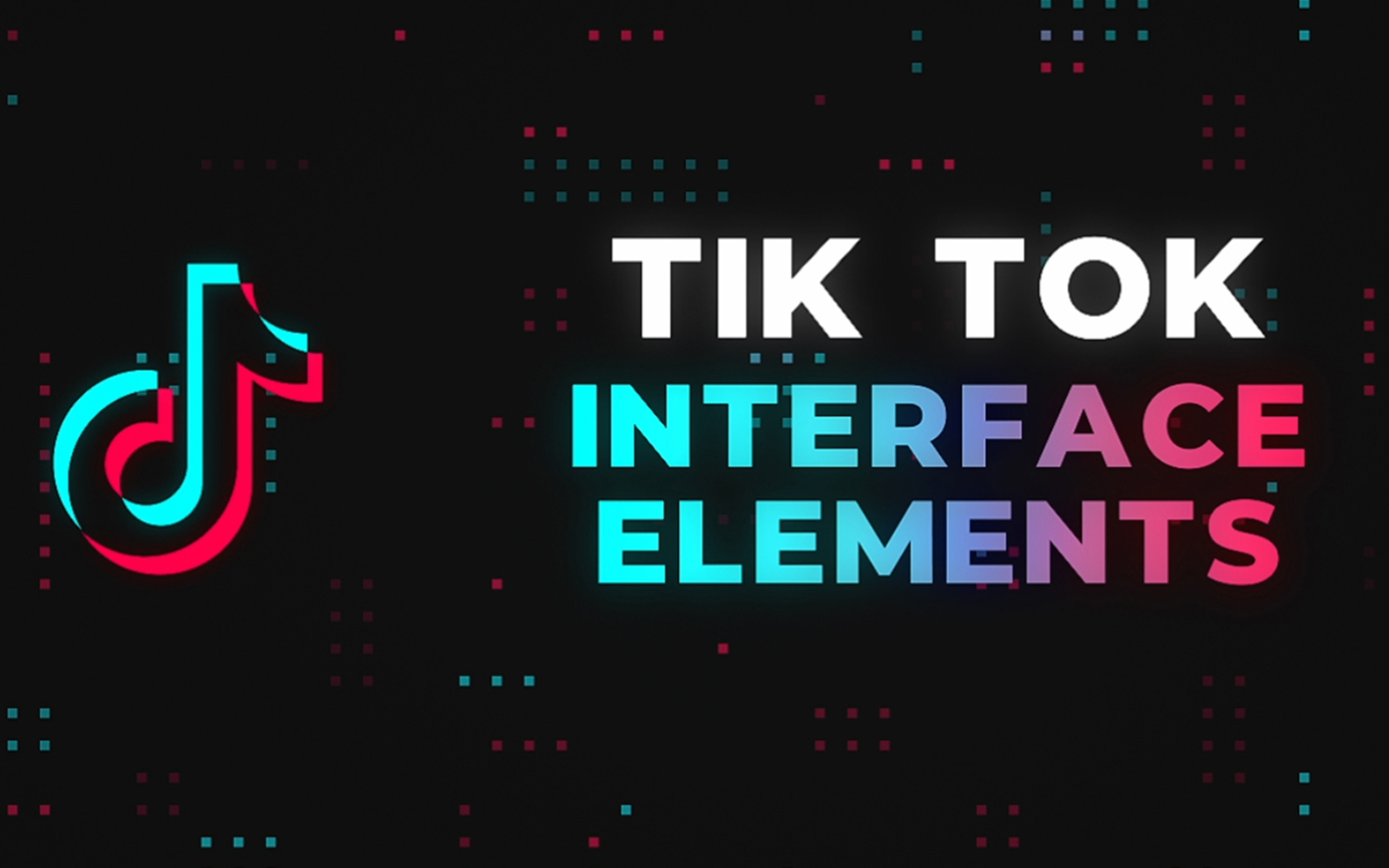 Tik Tok Interface Elements - MOGRT