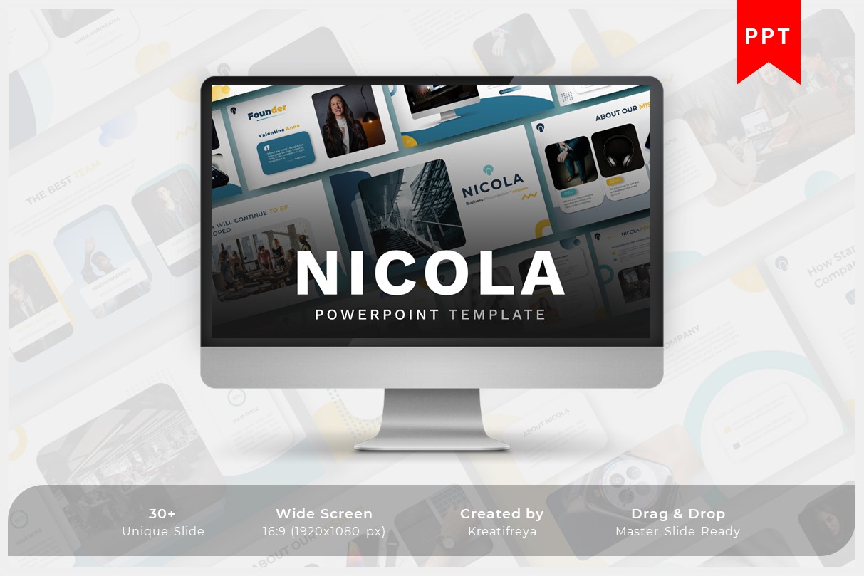 Nicola - Creative Business PowerPoint Template