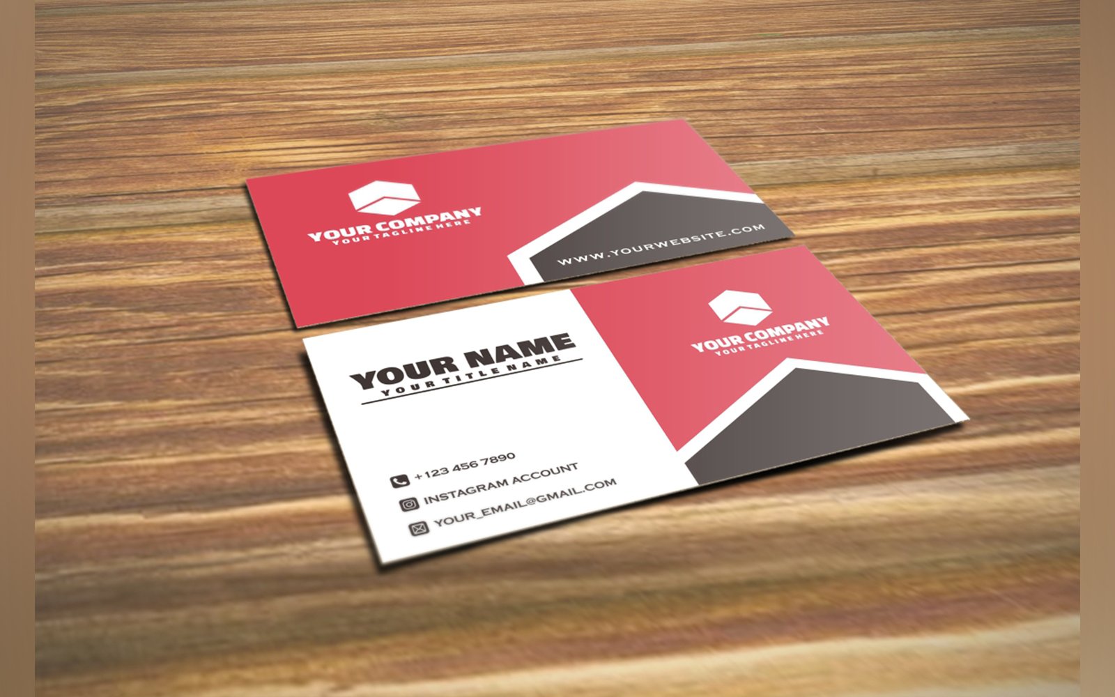 Company - Business Card Template