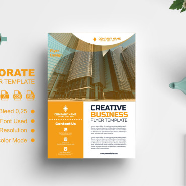 Print Template Corporate Identity 275192