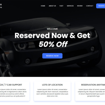 Booking System Landing Page Templates 275252
