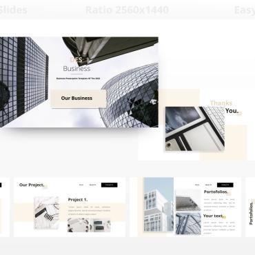 Portfolio Simple PowerPoint Templates 275502