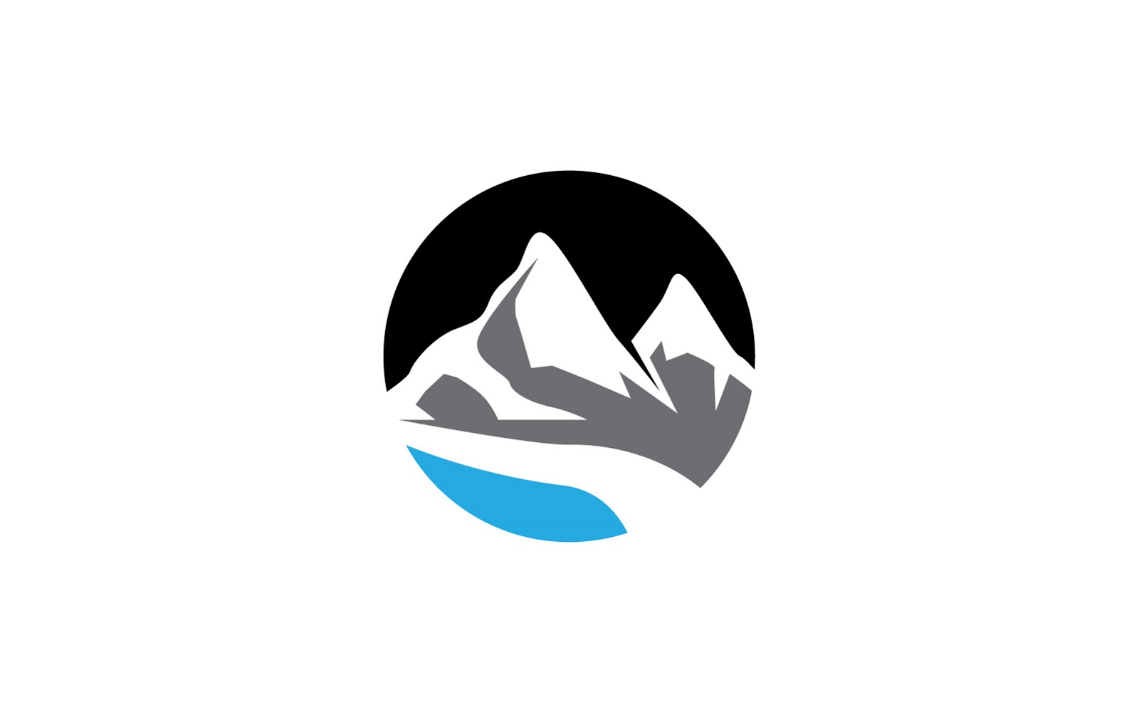 Mountain logo Vector Template Illustration 12