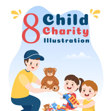 Kid Humanitarian Illustrations Templates 275642