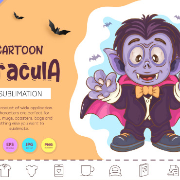 Dracula Sublimation Vectors Templates 275679