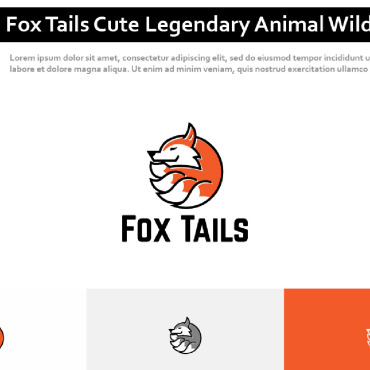 Tails Cute Logo Templates 275695