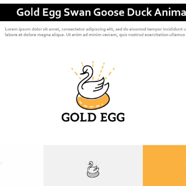 Egg Swan Logo Templates 275697
