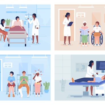 Doctor Patient Illustrations Templates 275772