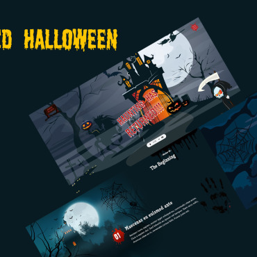 Halloween Holiday WordPress Themes 275819