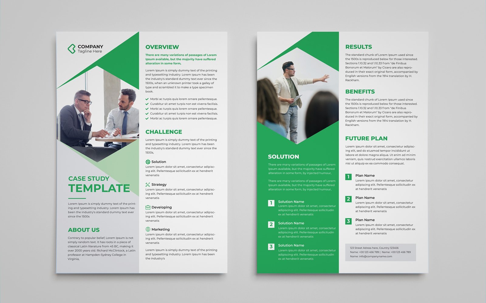 Corporate modern case study design