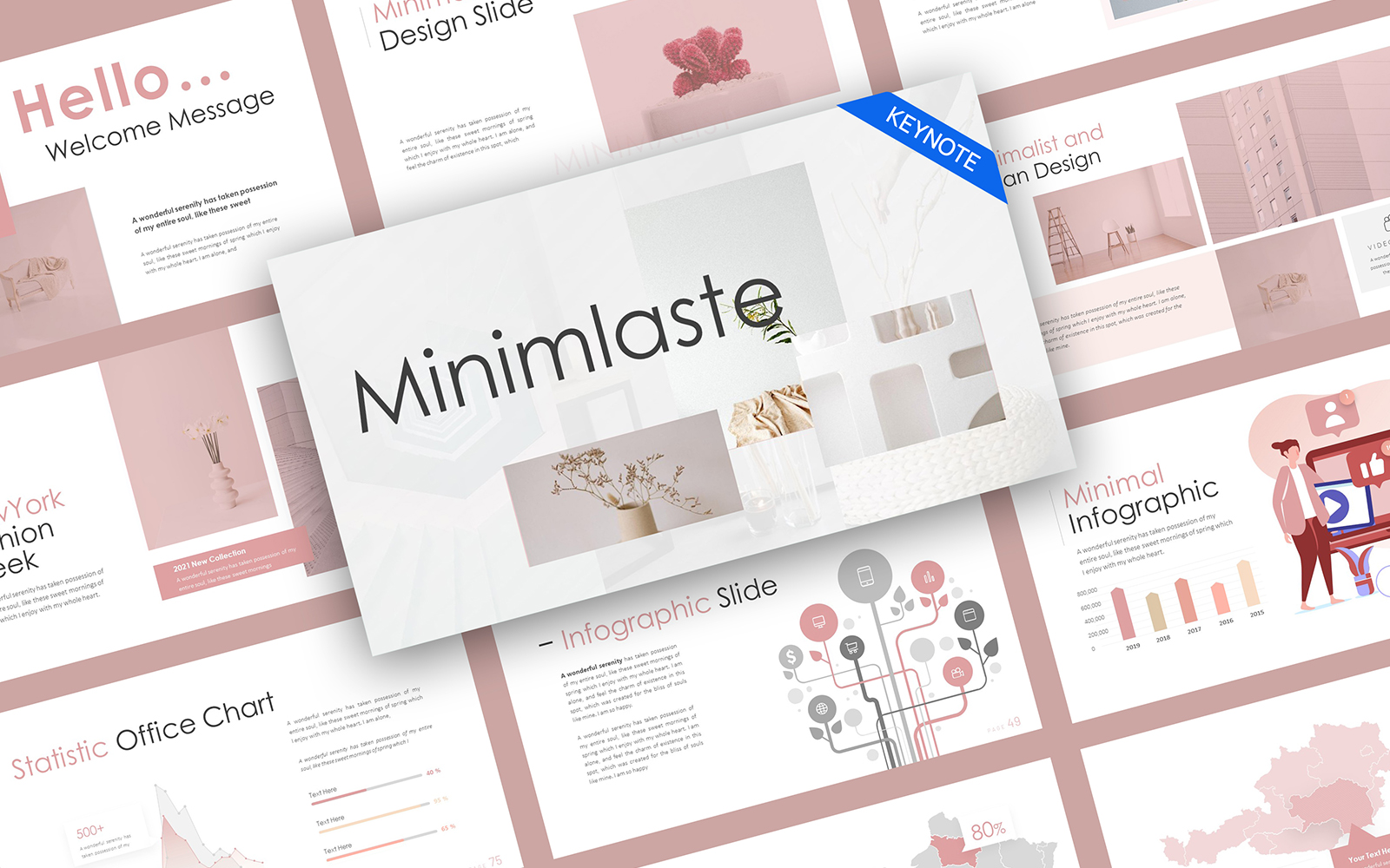 Minimlaste Minimalist Keynote Template