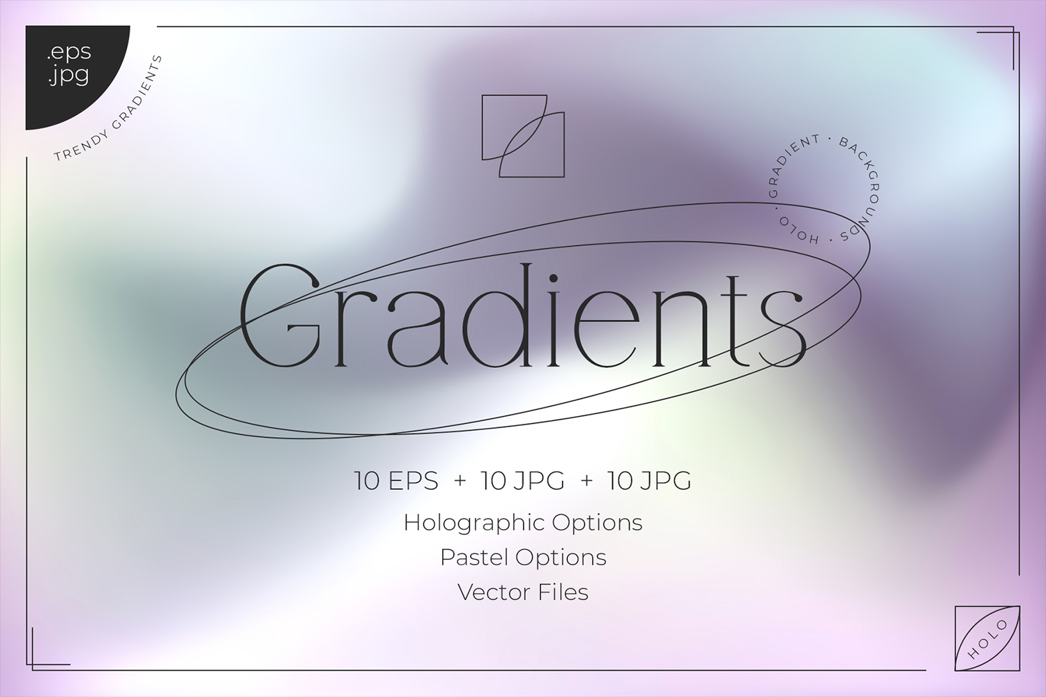 Holo Gradient Backgrounds