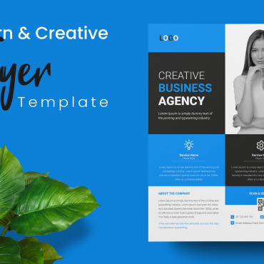 Modern Flyer Corporate Identity 276127