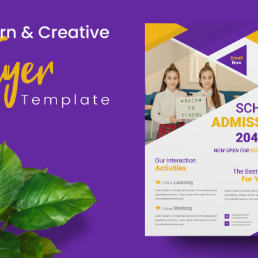 School Admission Corporate Identity 276134