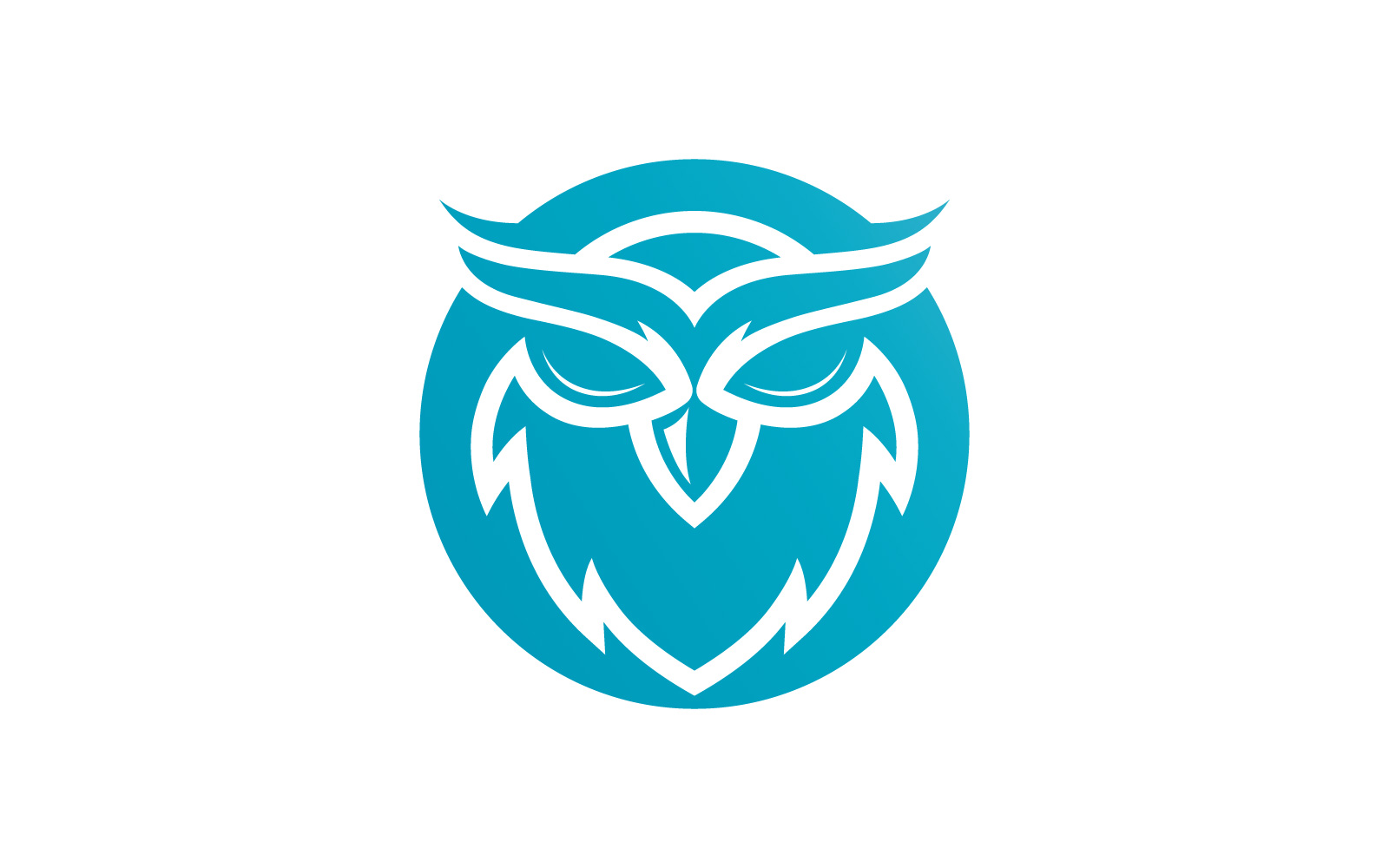 Owl logo template. Vector Illustration V5
