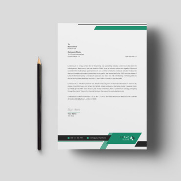 Letter Business Corporate Identity 276199