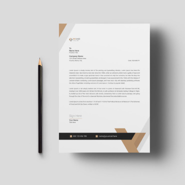 Letter Business Corporate Identity 276204