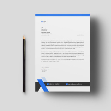 Letter Business Corporate Identity 276207