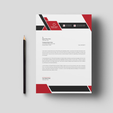 Letter Business Corporate Identity 276208