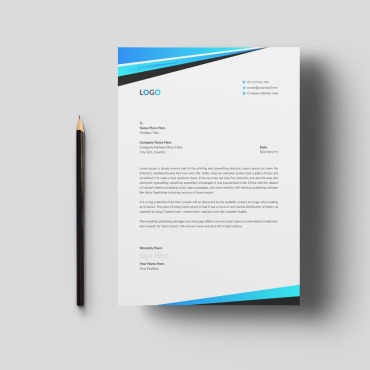 Letter Business Corporate Identity 276213