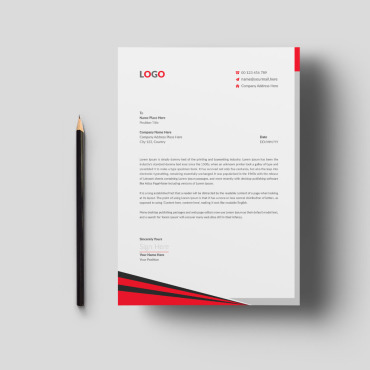 Letter Business Corporate Identity 276214