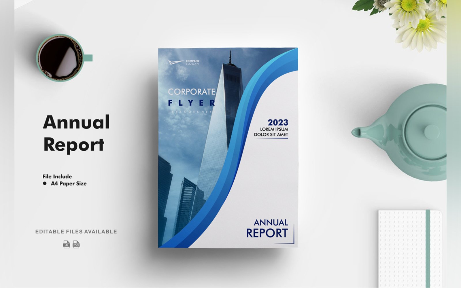 Annual Report Brochure Template 2