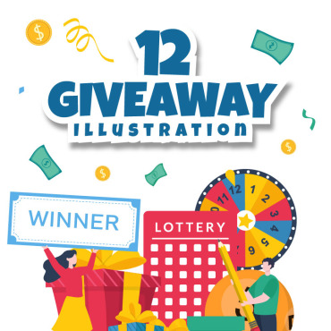 Prize Gift Illustrations Templates 276301