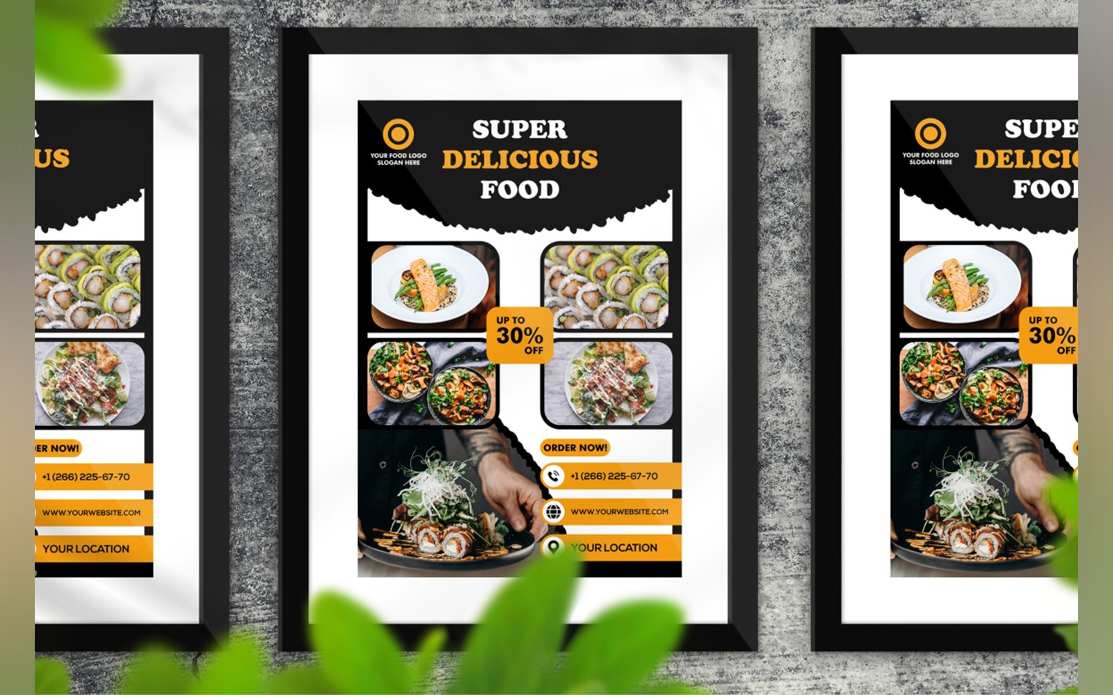 Delicious Food Flyer Template