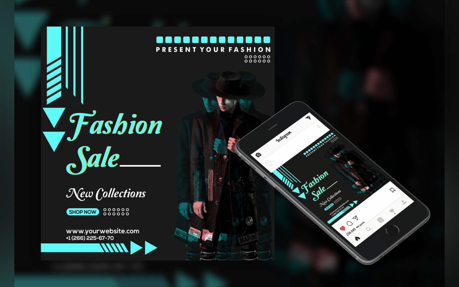 Fashion Sale Flyer | Social Media Design
