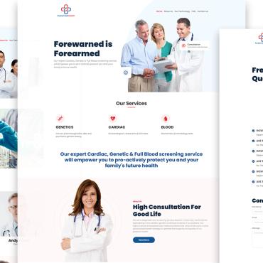 Health Doctor Responsive Website Templates 276358