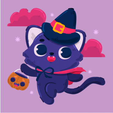 Cat Character Illustrations Templates 276418