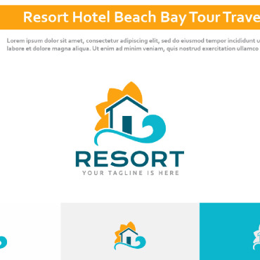 Hotel Beach Logo Templates 276452