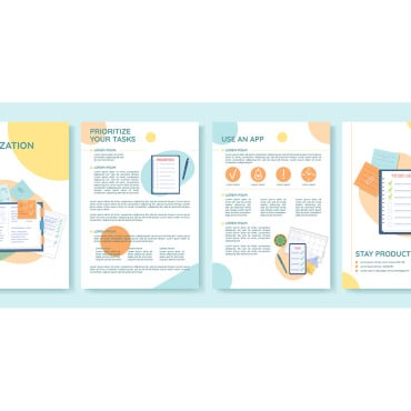 Template Booklet Illustrations Templates 276511