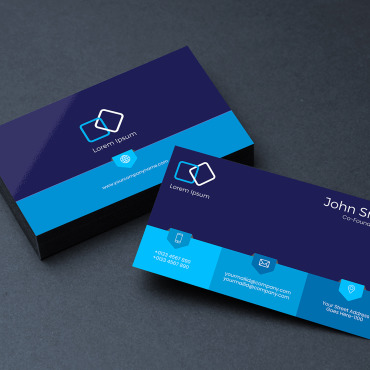 Blue Business Corporate Identity 276701