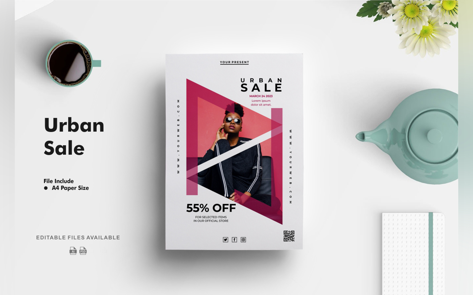 Urban Sale Flyer Template