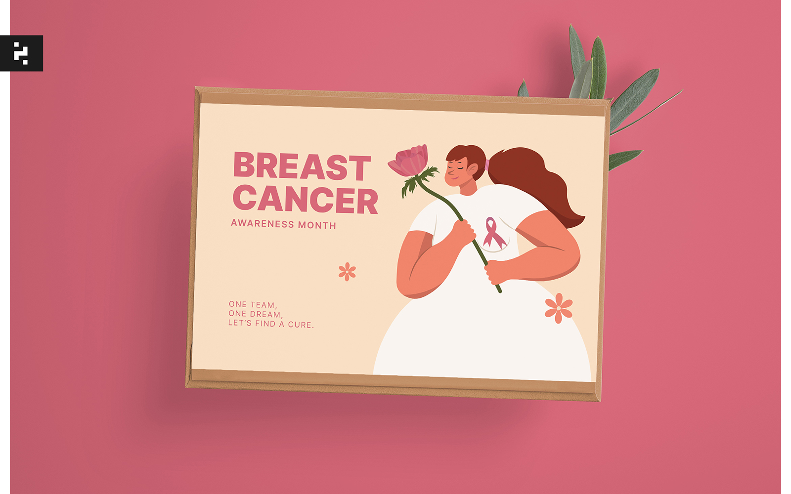 Breast Cancer Awareness Greeting Card