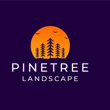 Sunset Tree Logo Templates 276854
