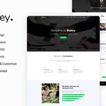 Bootstrap Creative Landing Page Templates 276930