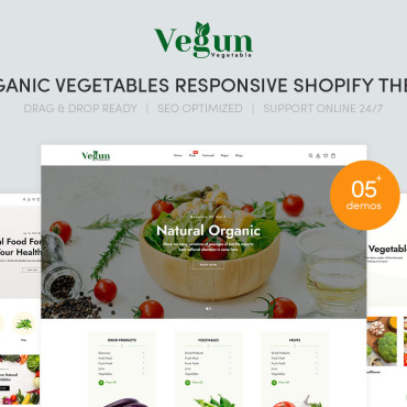 And Vegetables Shopify Themes 276941