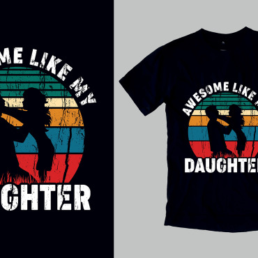 Daughter Awesome T-shirts 277004