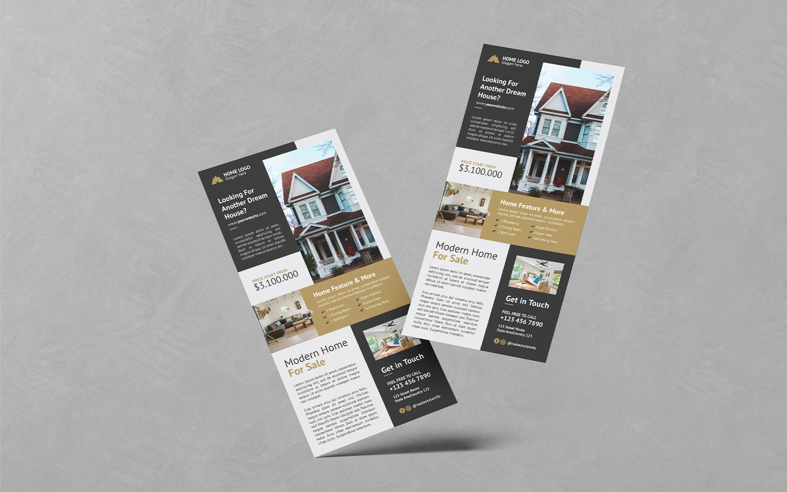 Real Estate Agency DL Flyers