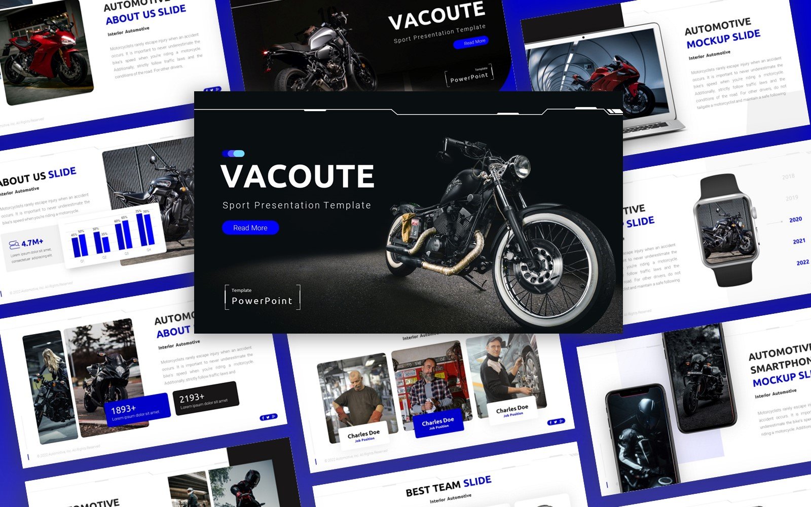 Vacoute - Automotive Multipurpose PowerPoint Template