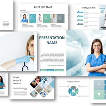 Medicine Clinic PowerPoint Templates 277351