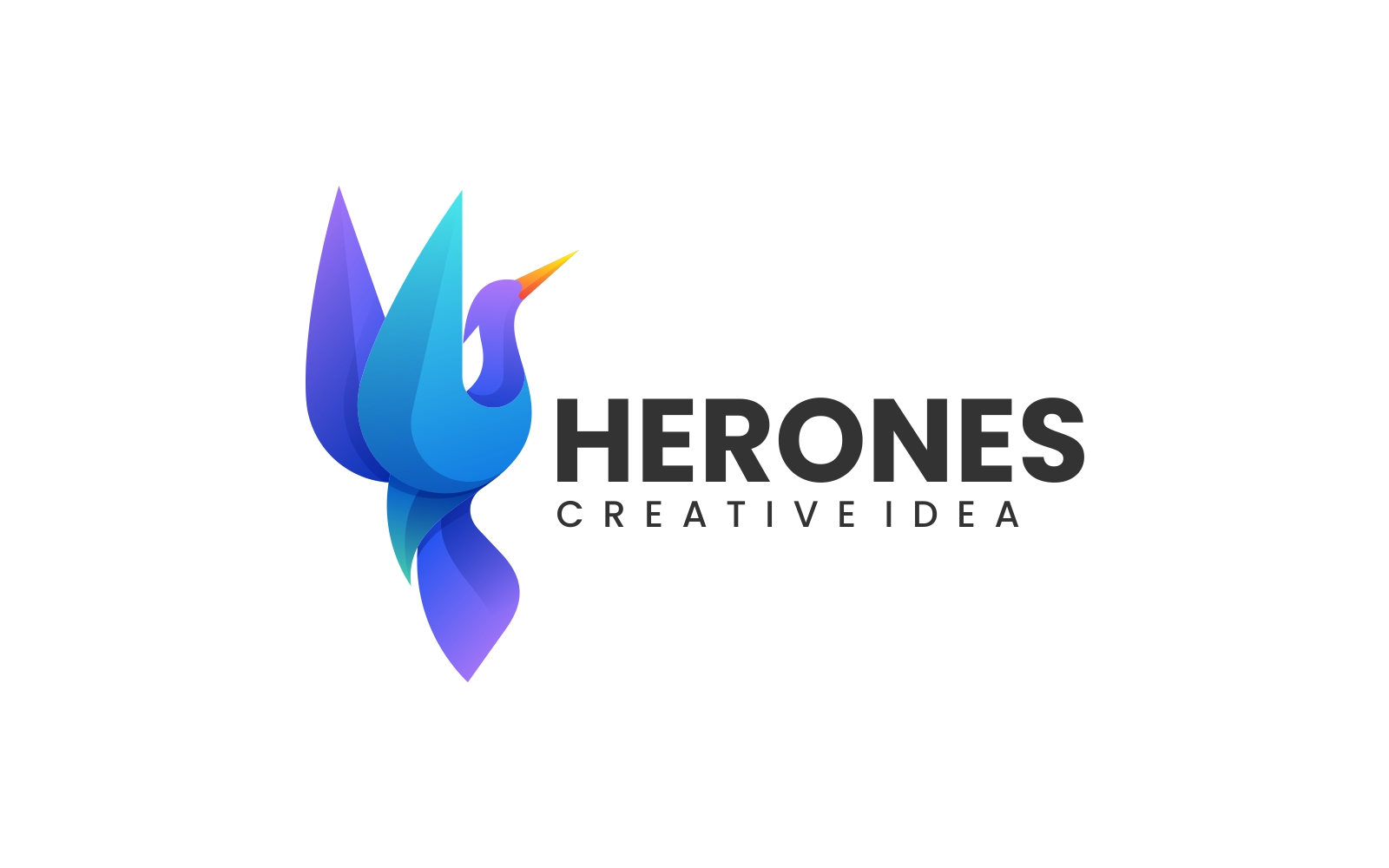 Heron Gradient Logo Vol.3